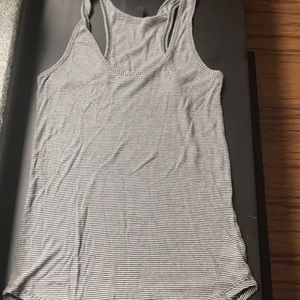Striped j crew tank